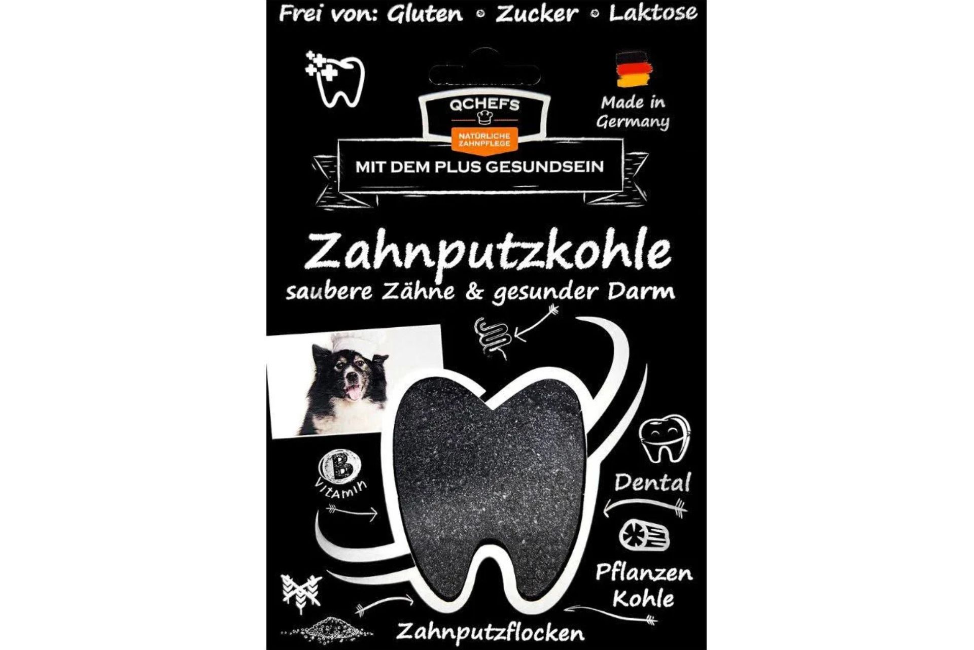 Qcheif-Zahnputzflocken Hund